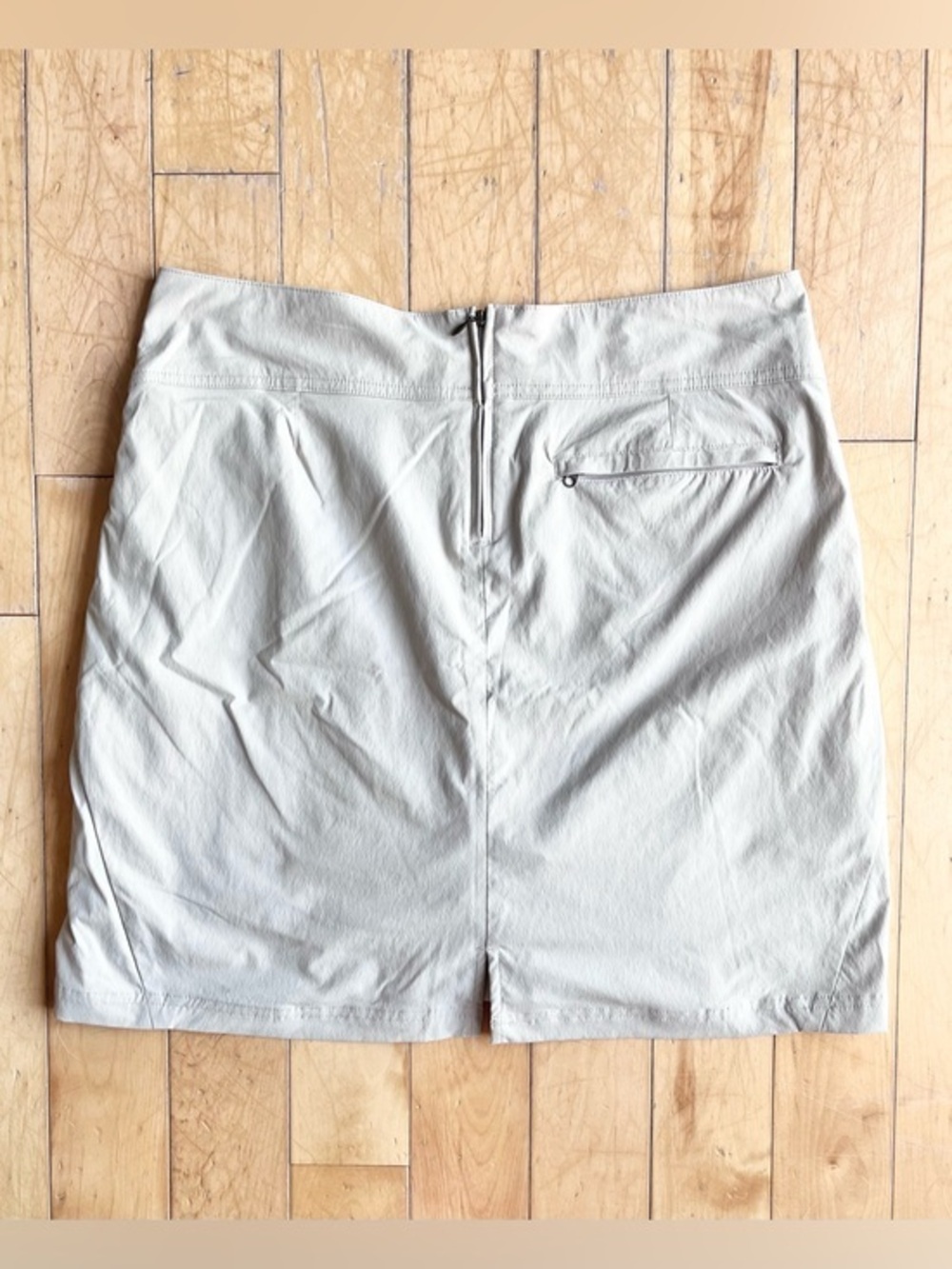 Royal Robbins Stretch Performance Built‑In Shorts Beige Skirt Skort Size 10